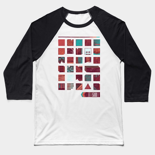 Swatches Baseball T-Shirt by againstbound